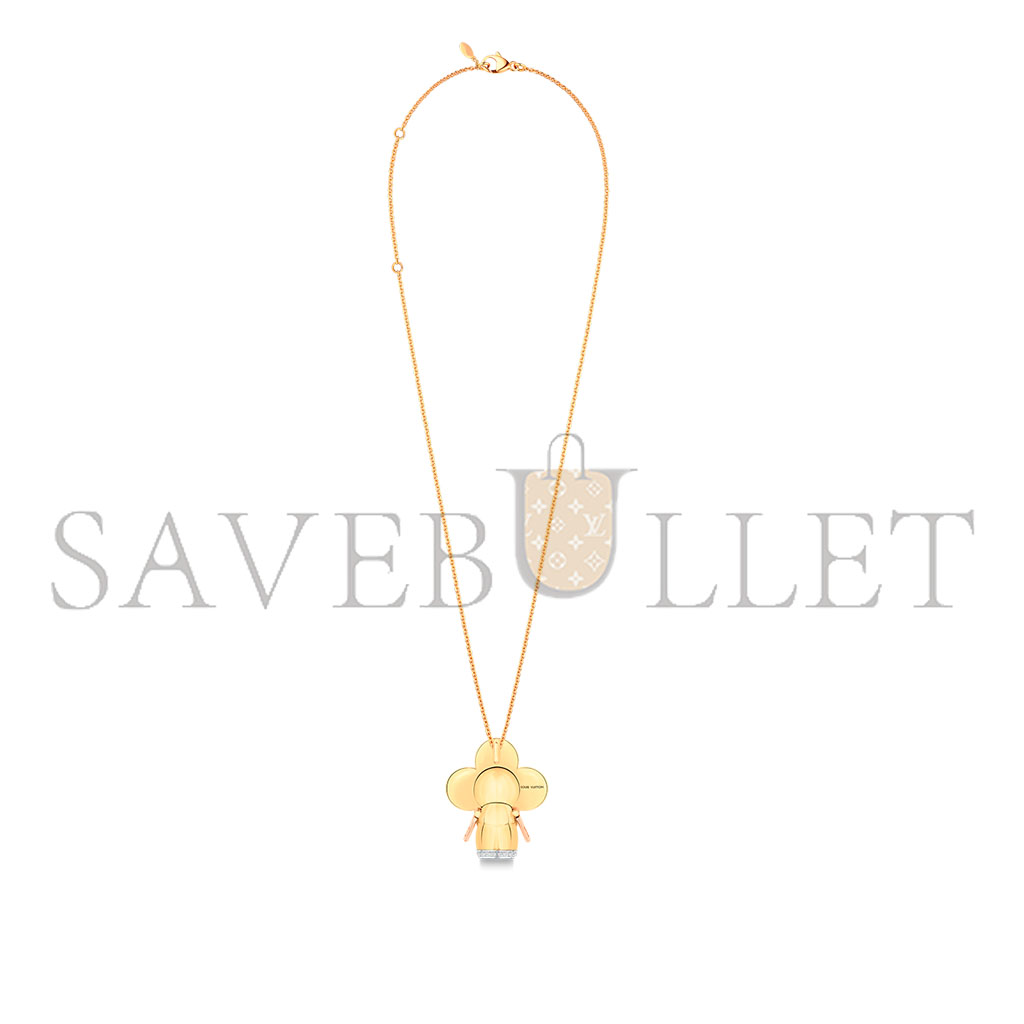l**is v*t*n u1u1enne 18k gold di*m*nd necklace q93801